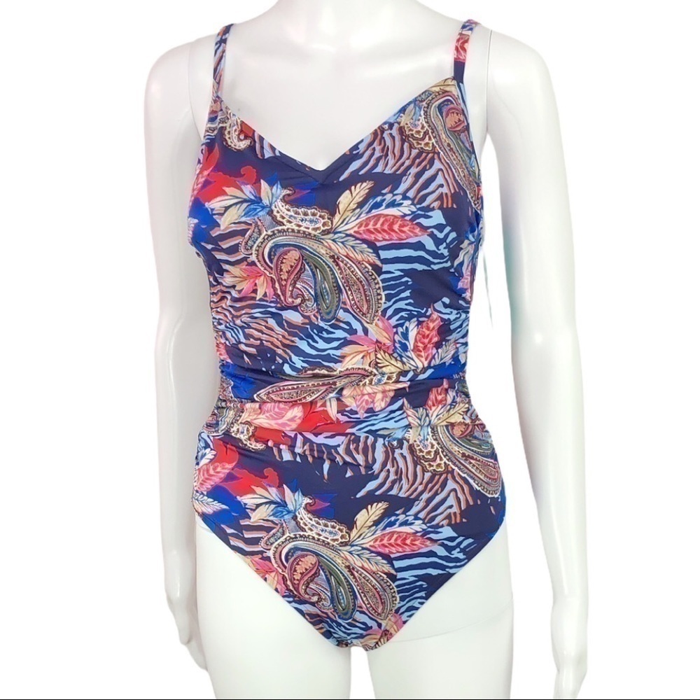 Aqua Green - Ring Back One Piece Swimsuit